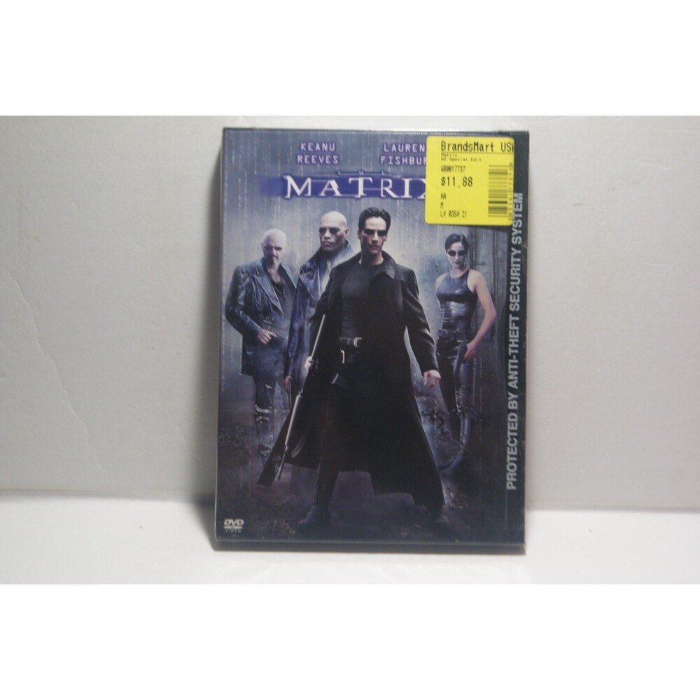 New The Maxtrix DVD Sealed Action SCFI Thriller Keanu Reeves 1999
